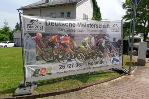 Der Radfahrer-Verein Bolanden ist bereit für die Deutsche Meisterschaft des Nachwuchses. Der Startschuss für das erste Rennen fä