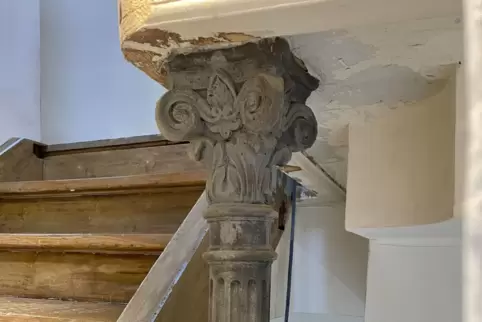 Detail des Projekts „Altes Forsthaus wird Bürgerzentrum“ in Hördt. Detail des Projekts „Altes Forsthaus wird Bürgerzentrum“ in Hördt.