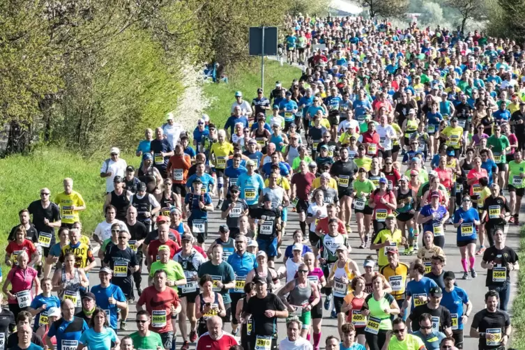 Der bisher letzte Marathon Deutsche Weinstraße wurde2018 durchgeführt. 