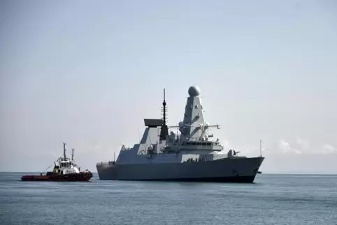 Der britische Zerstörer HMS Defender sorgte vergangene Woche für Verstimmungen zwischen Russland und Großbritannien.