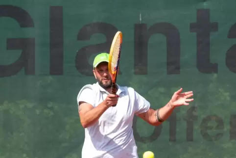 Im Champions-Tiebreak am Ende glücklos: Christian Schübelin verlor sein Einzel knapp.
