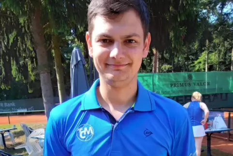 Sebastian Epstein vom TC Mutterstadt. 