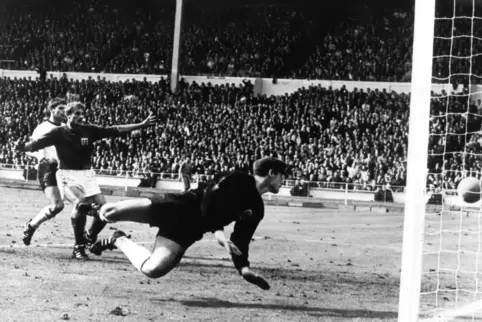 Das Wembley-Tor 1966.