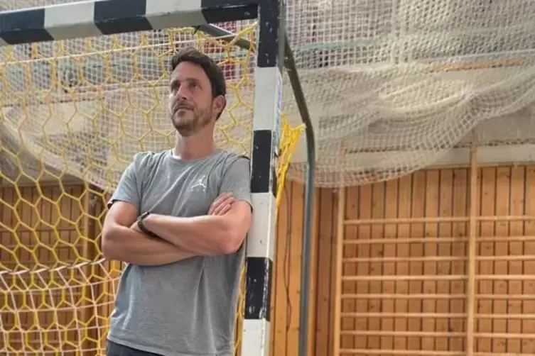 Zweite Heimat: Ben Matschke in der Trainingshalle der Eulen. 