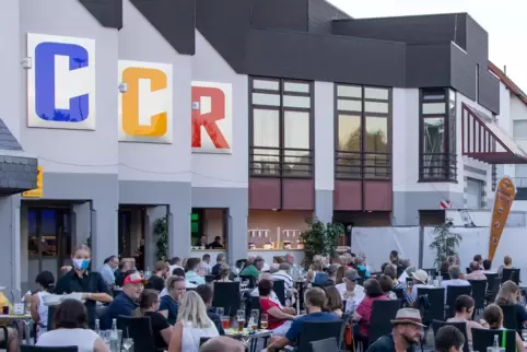 Abgesagt: Das am Congress Center Ramstein geplante Public Viewing zum Fußballspiel der Deutschen fällt wetterbedingt aus. 