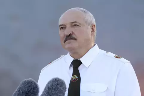 Alexander Lukaschenko, der Machthaber in Belarus.