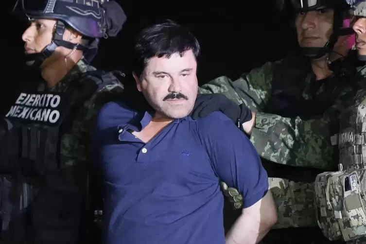 Der inzwischen verurteilte „El Chapo“ führte das „Sinaloa-Kartell“, das sich heute der Konkurrenz erwehren muss.