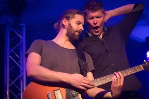 Die Coverband „Saftwerk“ konzertiert am Samstag in Hinterweidenthal. 