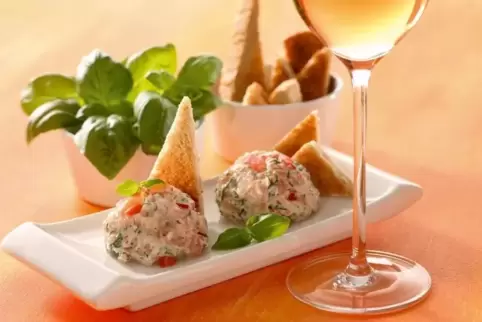 Rillettes vom gebeizten Lachs
