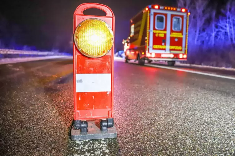 Im Bereich der Rettungsleitstelle Landau – wie hier bei diesem Unfall bei Germersheim – läuft bereits der digitale Regelbetrieb.