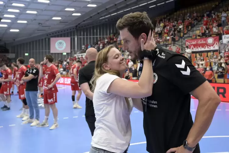 Lisa He&szlig;ler und Ben Matschke haben die Eulen Ludwigshafen professionalisiert.