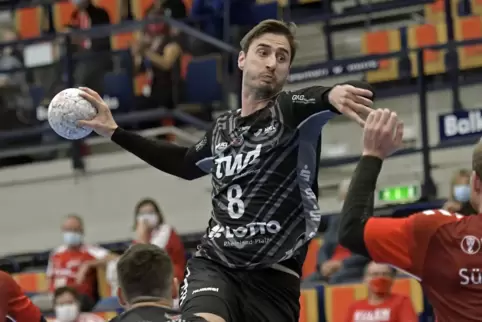 Seit 2013 bei den Eulen Ludwigshafen und damit dienstältester Spieler im Kader des Handball-Zweitligisten: Gunnar Dietrich. 