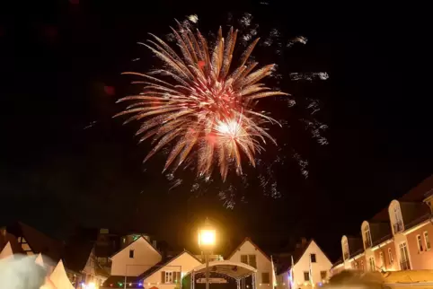 Das Feuerwerk 2019 – beim bis dato letzten Residenzfest.