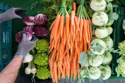 Eine Empfehlung lautet: Gemüse dann kaufen, wenn es in der Region Saison hat. 