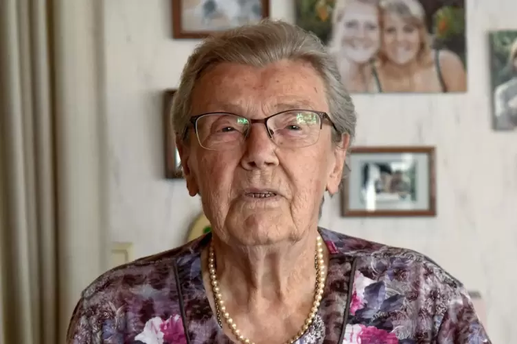 Lotte Globisch hat 70 ihrer 100 Lebensjahre in Großniedesheim verbracht. 