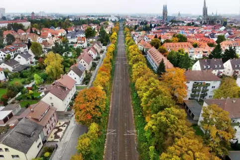 Kämmerergebiet: Standort des geplanten Haltepunkts. Manche Anwohner sind dagegen. 