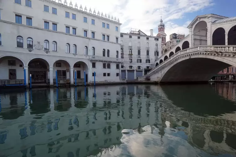 So menschenleer wie während der Pandemie 2020 ist Venedig nicht mehr – aber die Touristen kommen noch zögerlich.