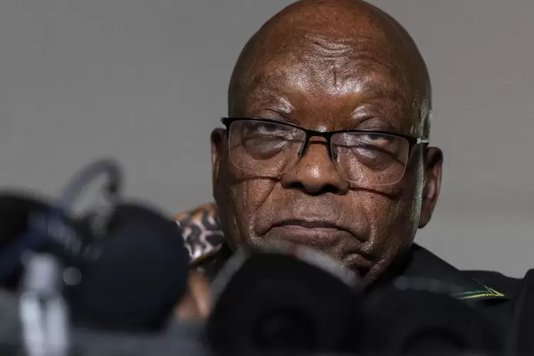 Südafrikas früherer Präsident Jacob Zuma hatte für den Fall seiner Verhaftung mit einem Massaker gedroht.