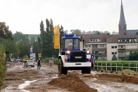 2004: Die Bilder vom Hochwasser in Deidesheim sind bis heute nicht vergessen.