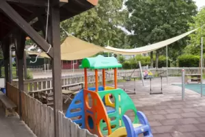 Der Bechhofer Kindergarten soll erweitert werden. Der Bechhofer Kindergarten soll erweitert werden.
