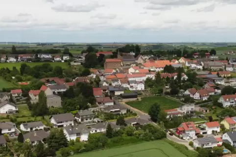 Gegenstand der Diskussion: der Ortskern von Lautersheim.