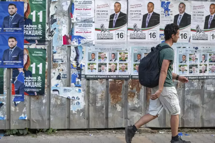 Wahlmüde: Nur 38 Prozent der Bulgaren gingen am Sonntag wählen.