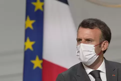 Emmanuel Macron, Präsident von Frankreich. 