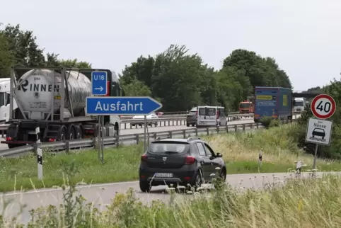 In der Ausfahrt hat es zweimal in einer Woche gekracht. 
