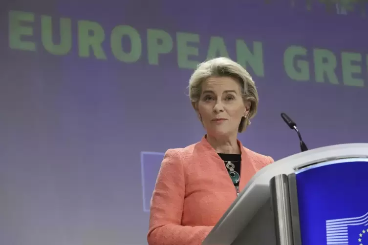 Stellte die Pläne vor: EU-Kommissionspräsidentin Ursula von der Leyen. 