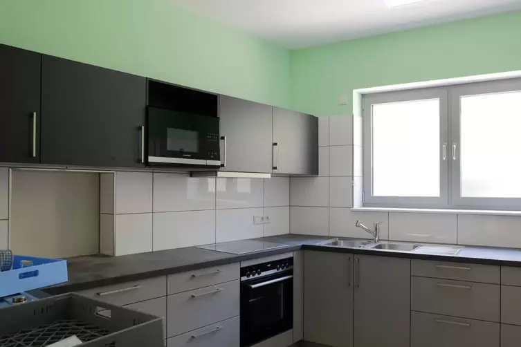 Die neue K&uuml;che. 