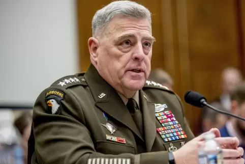 US-Generalstabschef Mark Milley machte sich große Sorgen wegen des Verhaltens von US-Präsident Donald Trump nach seiner Wahlnied