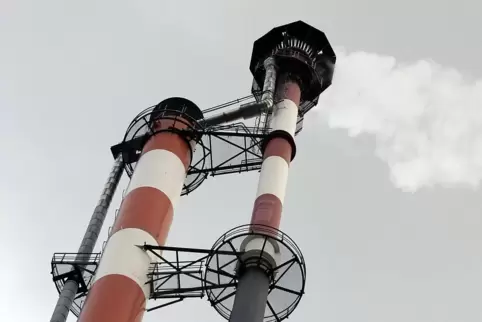 Die Steamcracker-Fackel ist 140 Meter hoch und weithin zu sehen.