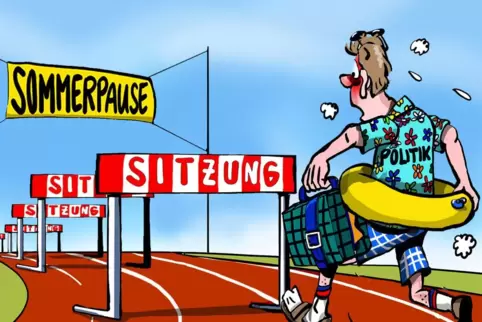 Endspurt.