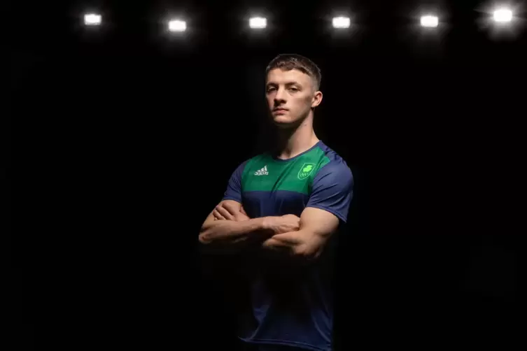 Der irische Olympia-Teilnehmer Rhys McClenaghan. 