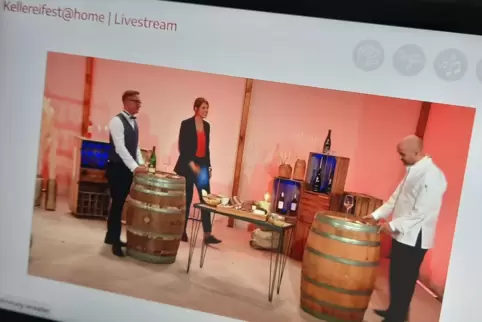 Bereits im vergangenen Jahr wurde das Kellereifest als Livestream ins Netz übertragen. und an 1700 Endgeräten verfolgt. 