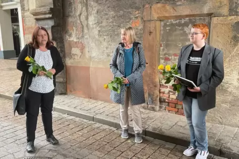 Für sein „Stolpersteine“-Engagement geehrt: der Speyerer Schüler Lukas Nord. 