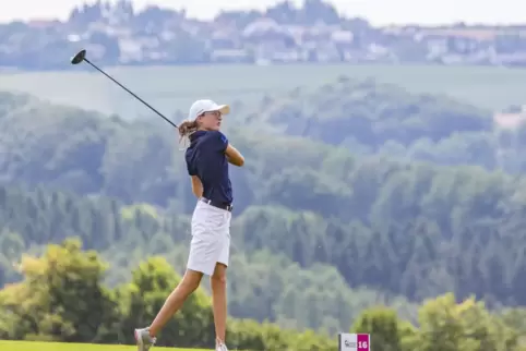 Im Vorjahr Sechste bei den Framas Open: Maxime Holletschek vom Ersten Golfclub Westpfalz. 
