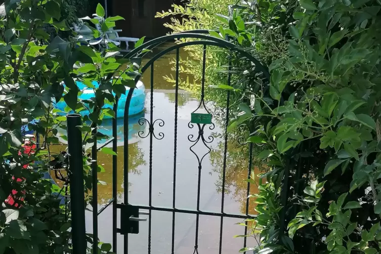 Parzelle: unter Wasser.