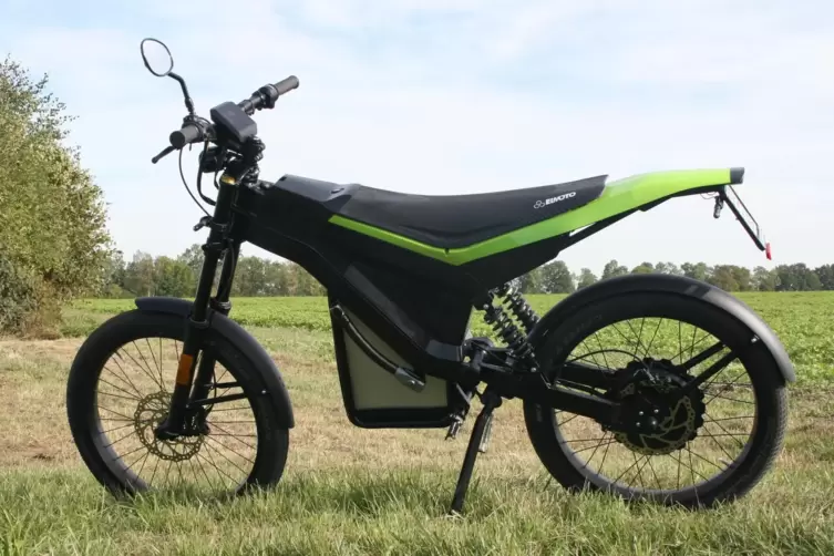 Mehr Fahrrad als Motorrad: Elmoto Loop. 