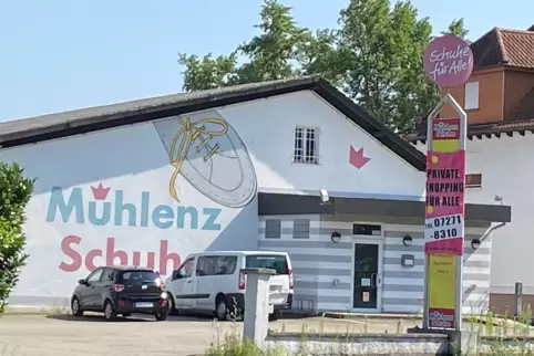 Geschlossen: Die Mühlenz-Filiale in Wörth.