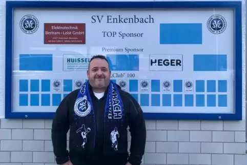 Filipe Pinto, Trainer des SV Enkenbach, coacht das Team jetzt alleine.