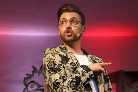 Bei Tim Poschmann ging es an diesem Abend viel um das Thema Beziehung und Sex.