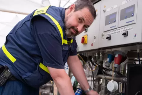 Experte für Trinkwasser-Aufbereitung: Andreas Garrecht.