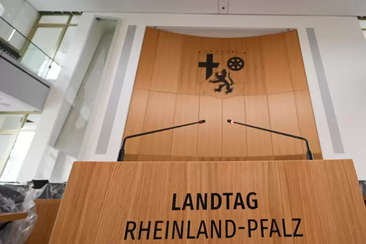 Seit 10 Uhr tagt der Innenausschuss am Landtag in Mainz in einer Sondersitzung.