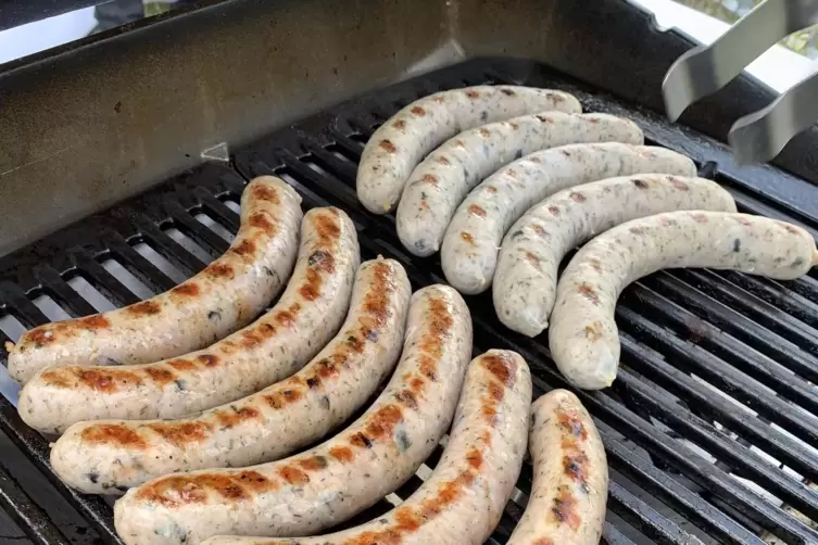 Pf&auml;lzer Bratwurst mit griechischer W&uuml;rzung: die &bdquo;Sirtaki&ldquo;, der Wettbewerbsbeitrag der Kriegers.