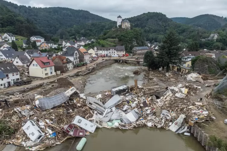 Von der Flut besonders schwer getroffen: die Gemeinde Altenahr. 