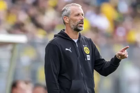 Ein Spielstil, mit dem sich die Leute identifizieren können, schwebt Dortmunds Trainer Marco Rose vor. 