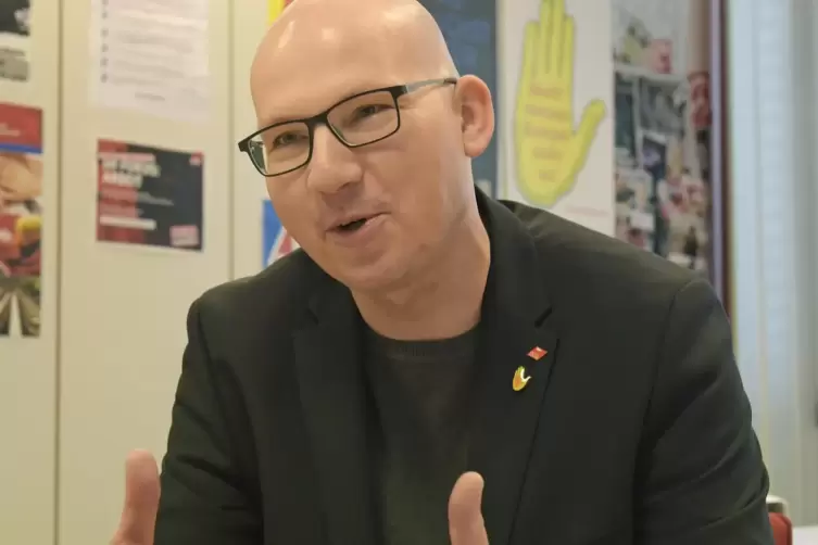 DGB-Gesch&auml;ftsf&uuml;hrer f&uuml;r die Region: R&uuml;diger Stein.