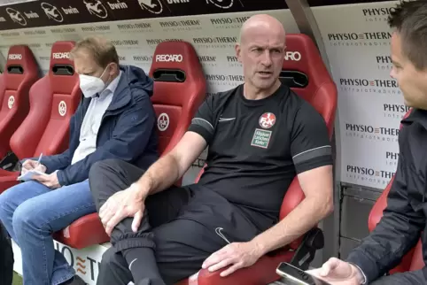 Marco Antwerpen im Gespräch mit den RHEINPFALZ-Redakteuren. 