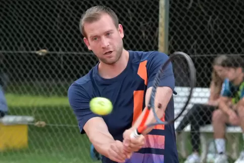 Erreicht das Endspiel: Marco Ruff (TC Schifferstadt). 